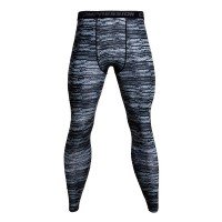 Mens Printed Gym Workout Leggings