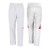 Mens White Micro Training Trousers