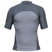 Solid Color Short Sleeve Rash Guards