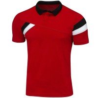 Red Short Sleeve Polo Shirt