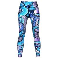 Women High Waist Custom Sublimation Printed Yoga Leggings