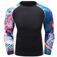 Custom Printed Long Sleeve Rash Guards