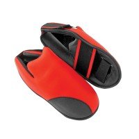 Red Leather Boxing Karate MMA Training Shoes