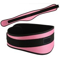 Pink Women Neoprene Weight Lifting Belt